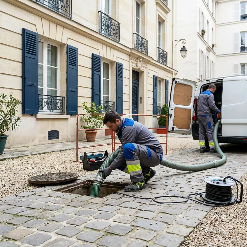 Vidange poste de relevage Paris 4 (75004)