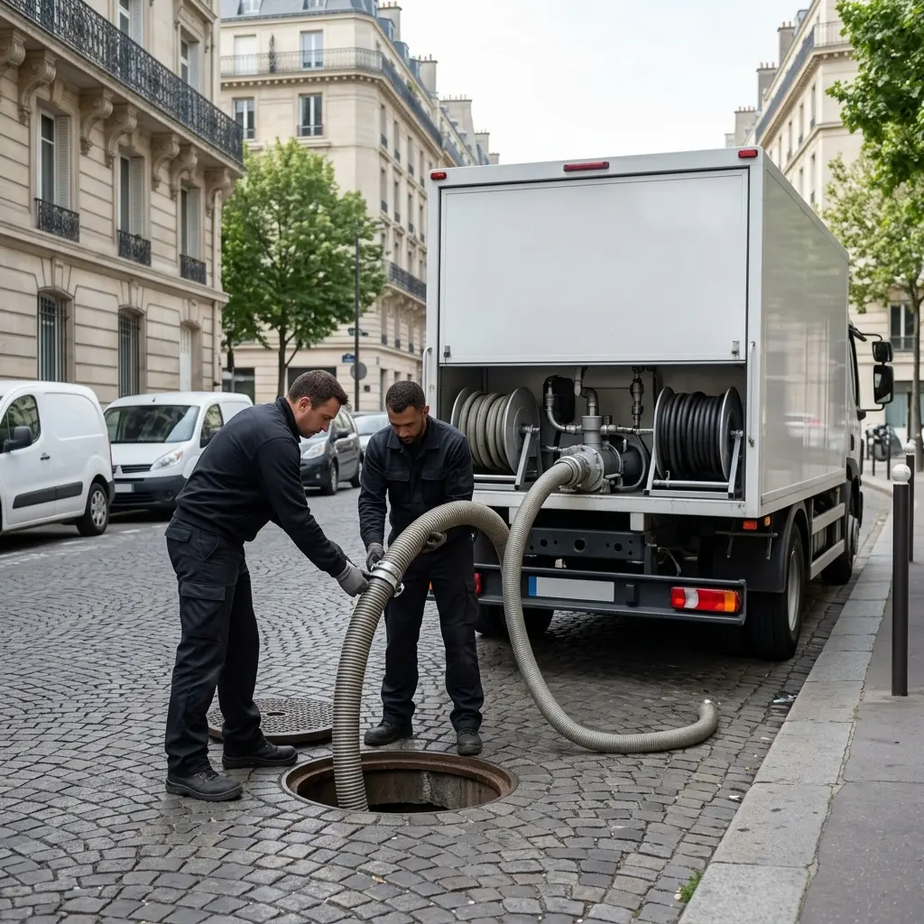 Vidange poste de relevage Paris 5 (75005)
