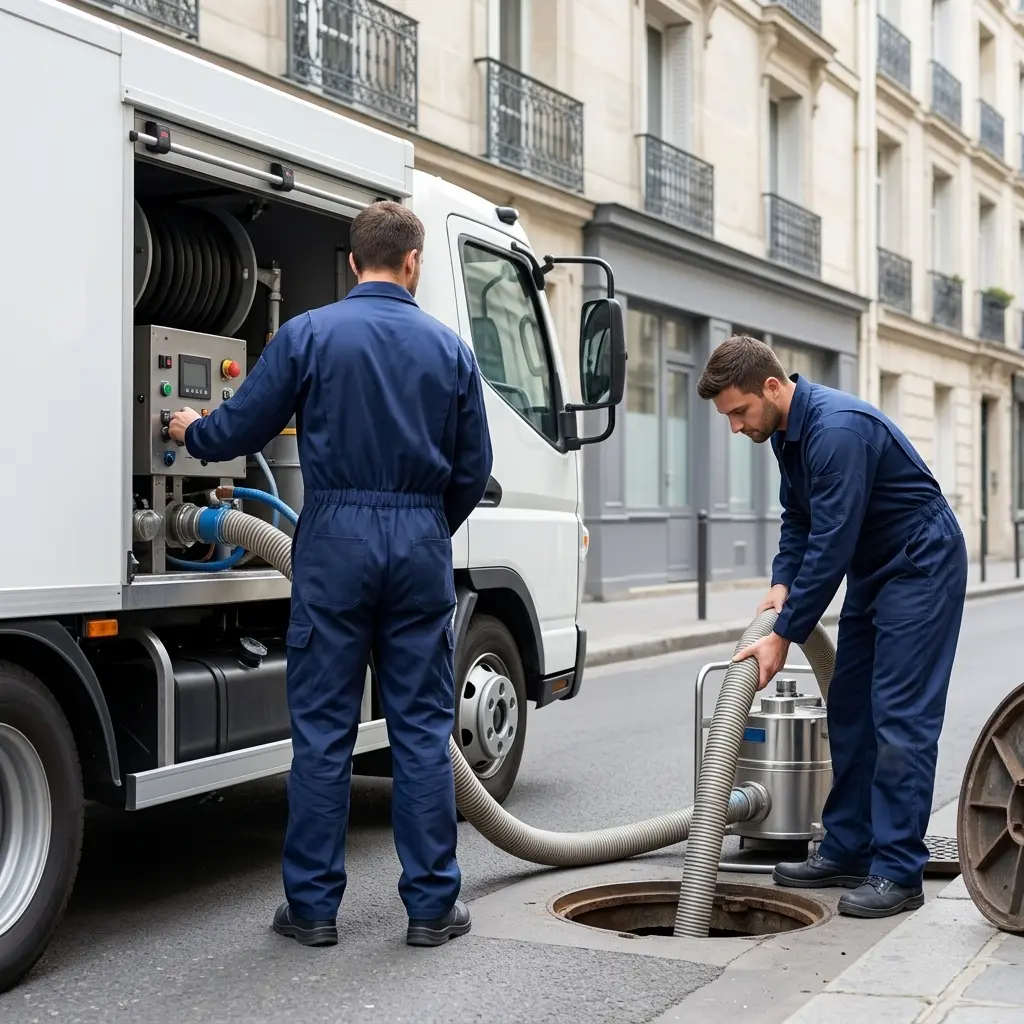 Vidange poste de relevage Paris 6 (75006)