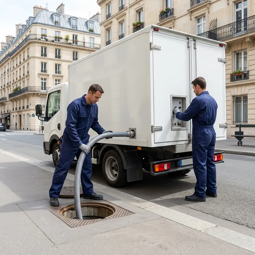 Vidange poste de relevage Paris 7 (75007)