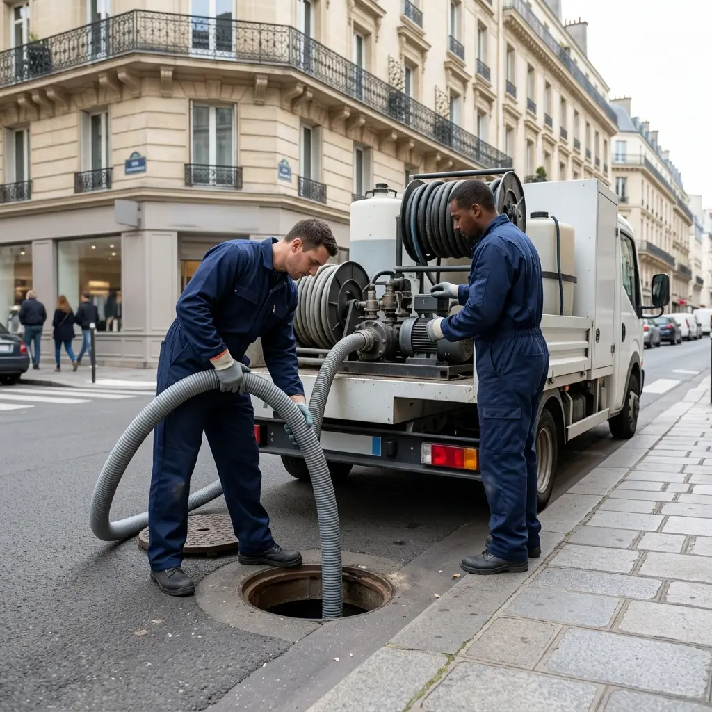 Notre méthode pour la Vidange poste de relevage à Paris 10
