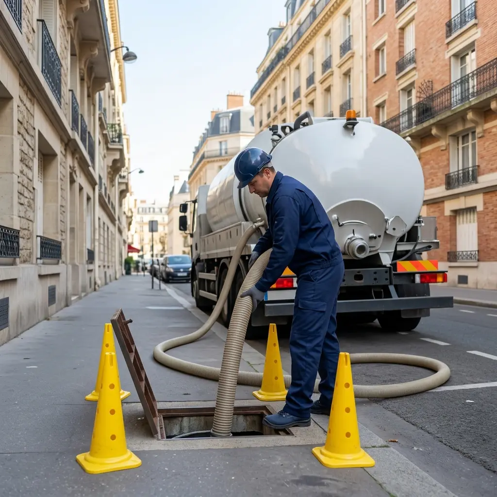 Vidange poste de relevage Paris 13 (75013)