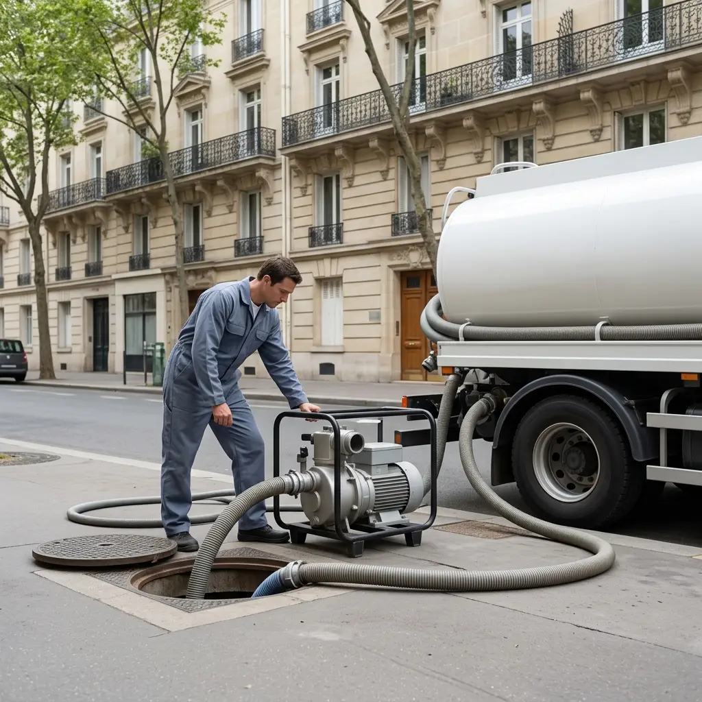 Notre approche technique pour la vidange