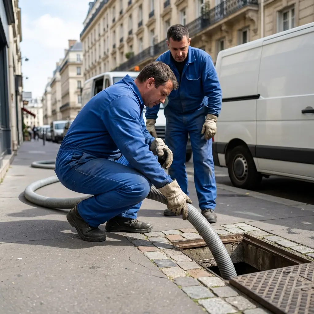 Comment se déroule la vidange à Paris 14e ?