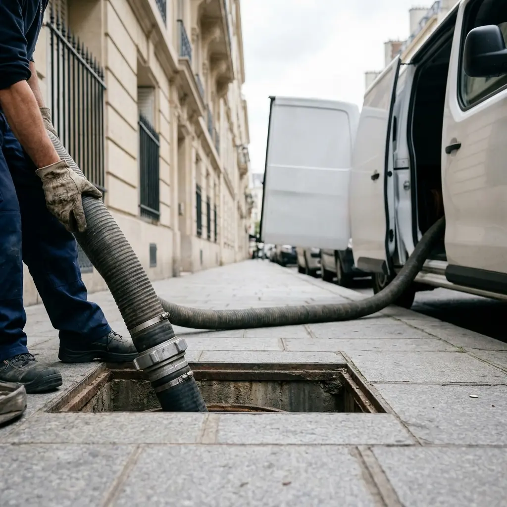 Comment se déroule la vidange à Paris 15 ?