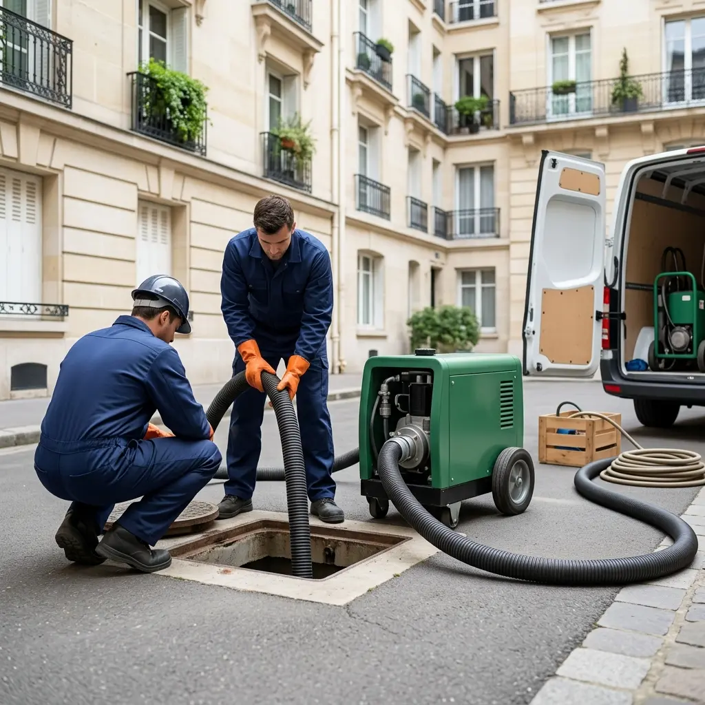 Comment se déroule la vidange à Paris 17e ?