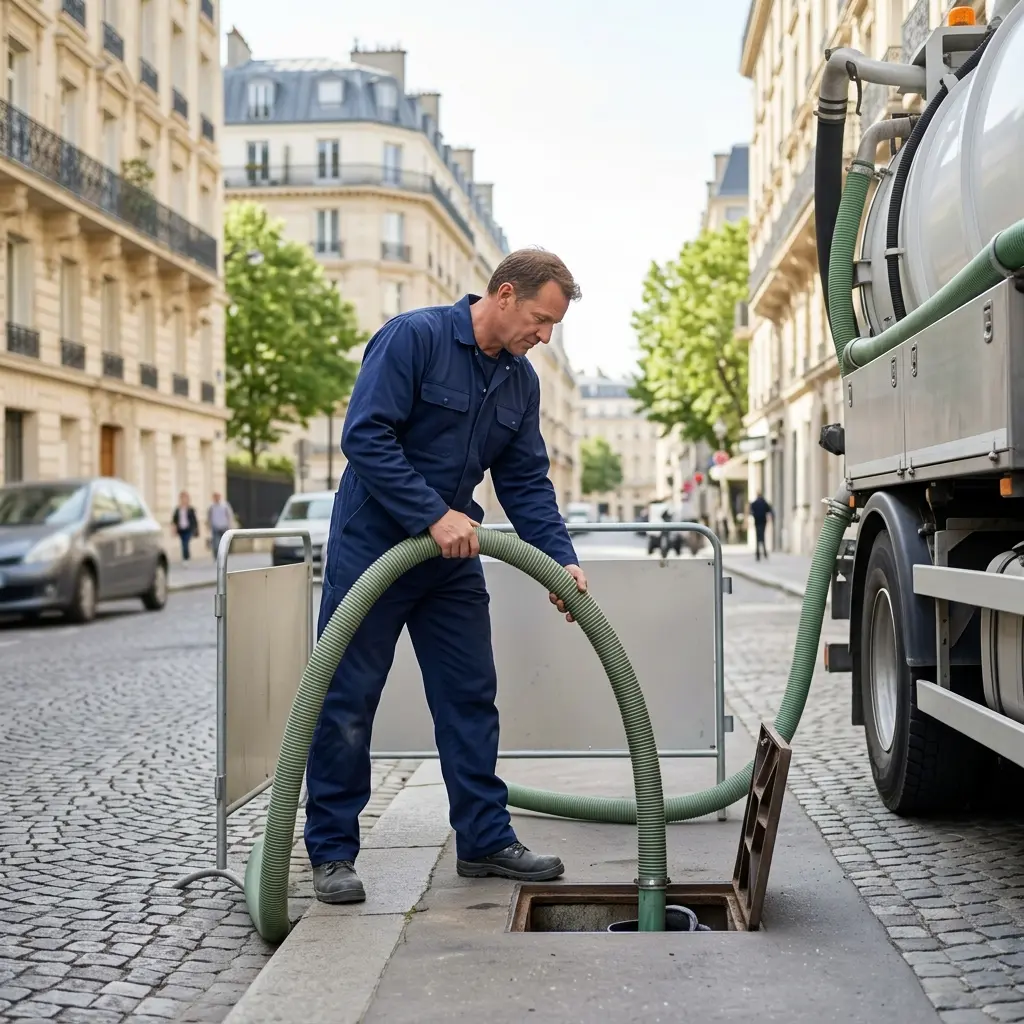 Vidange poste de relevage Paris 17 (75017)