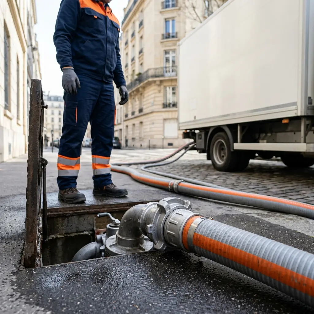 Besoin d’une vidange rapide à Paris 20 ? Contactez‑nous