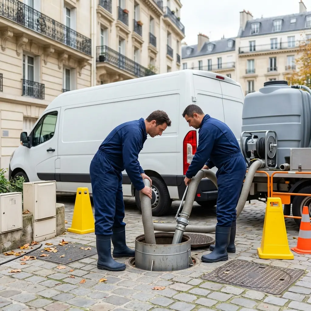 Vidange poste de relevage Paris 20 (75020)