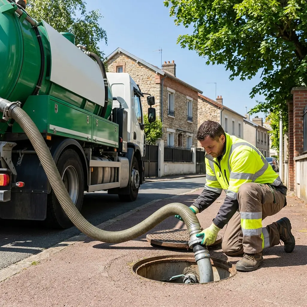 Vidange poste de relevage Le Chesnay-Rocquencourt (78150)