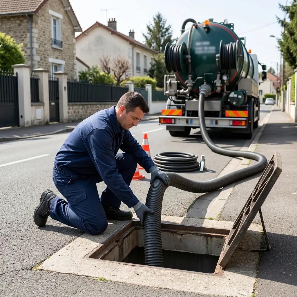 Vidange poste de relevage Viroflay (78220)