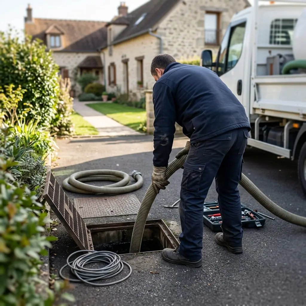 Vidange poste de relevage Septeuil (78790)