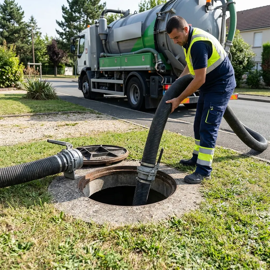 Vidange poste de relevage Saint-Nom-la-Bretèche (78860)