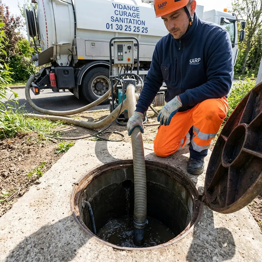 Votre partenaire de confiance pour la vidange poste de relevage à Ecquevilly