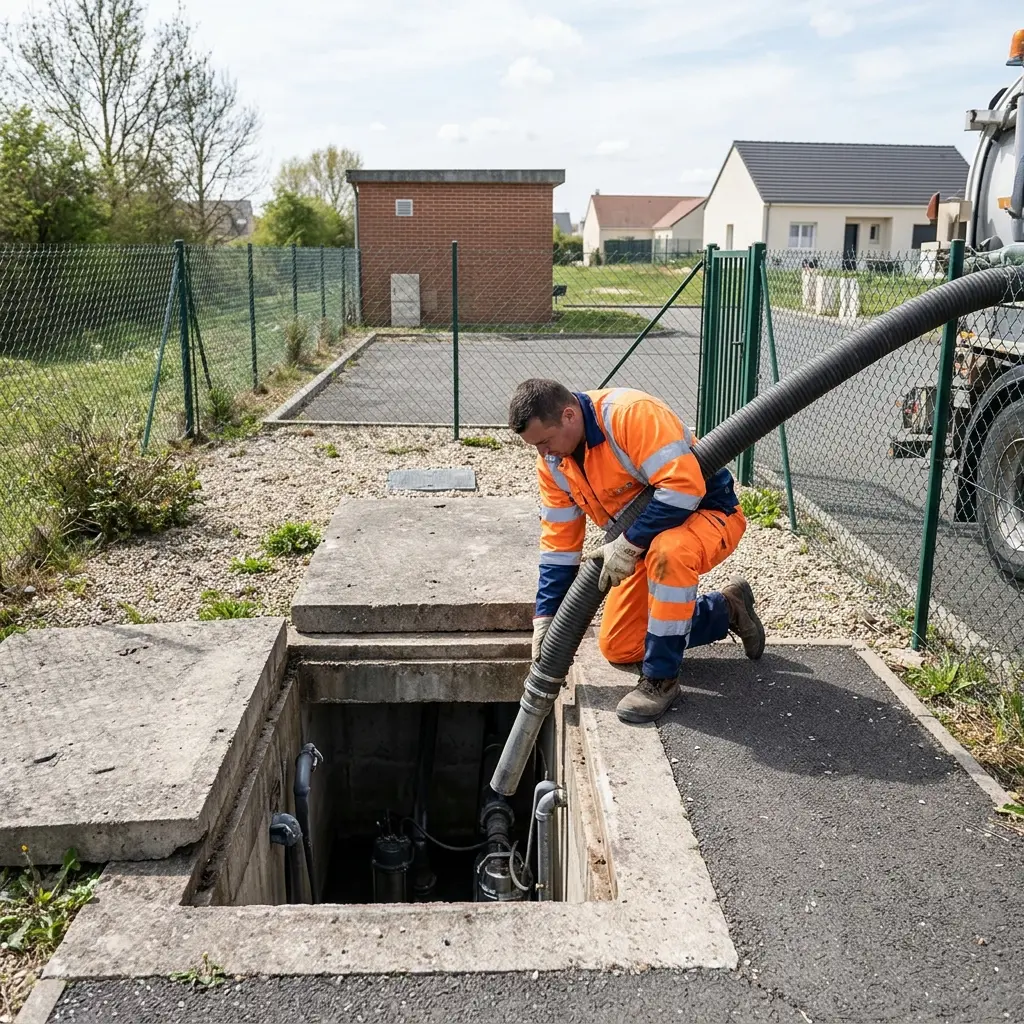 Comment se déroule l’intervention de vidange à Mézières-sur-Seine ?