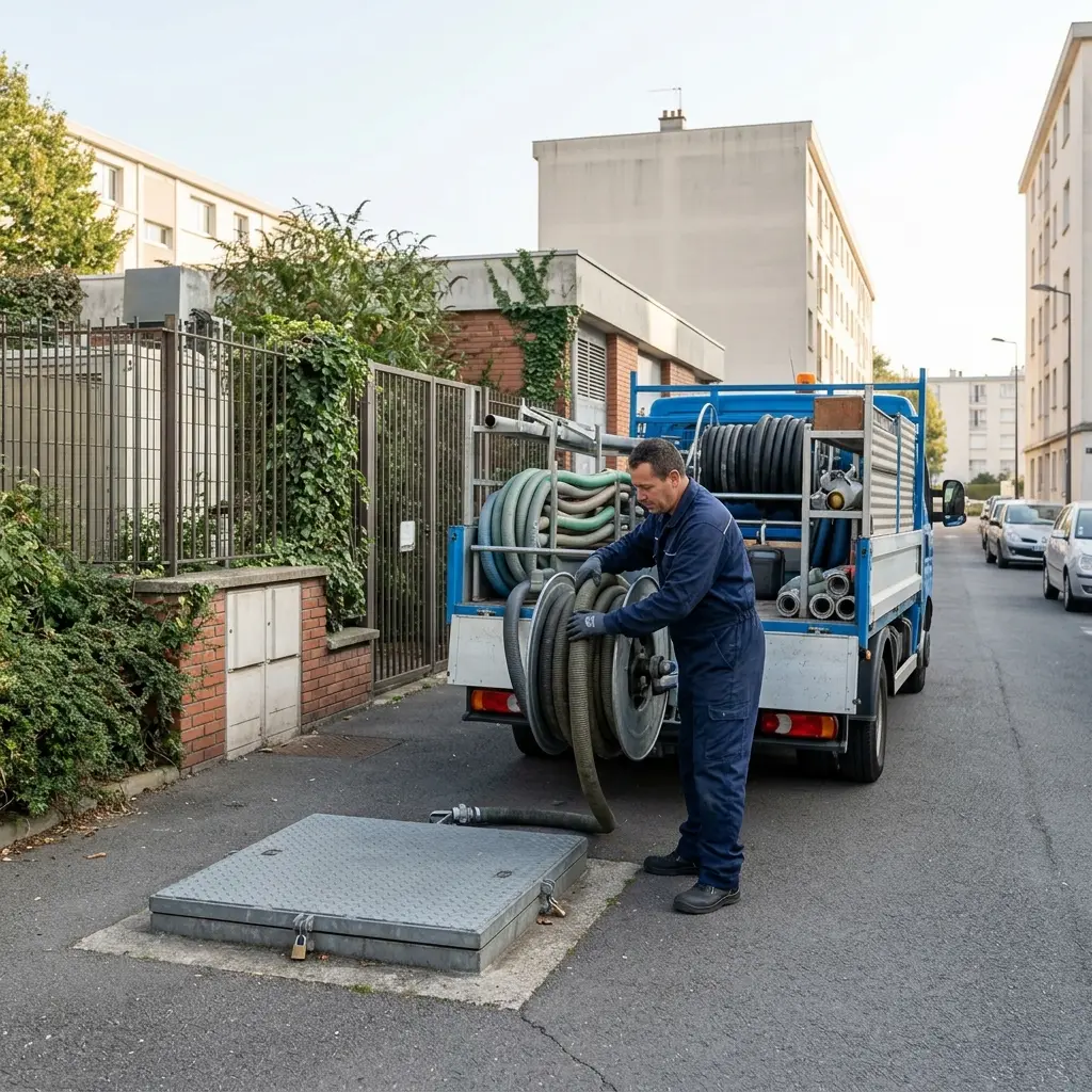 Notre approche pour la vidange poste de relevage à Bobigny