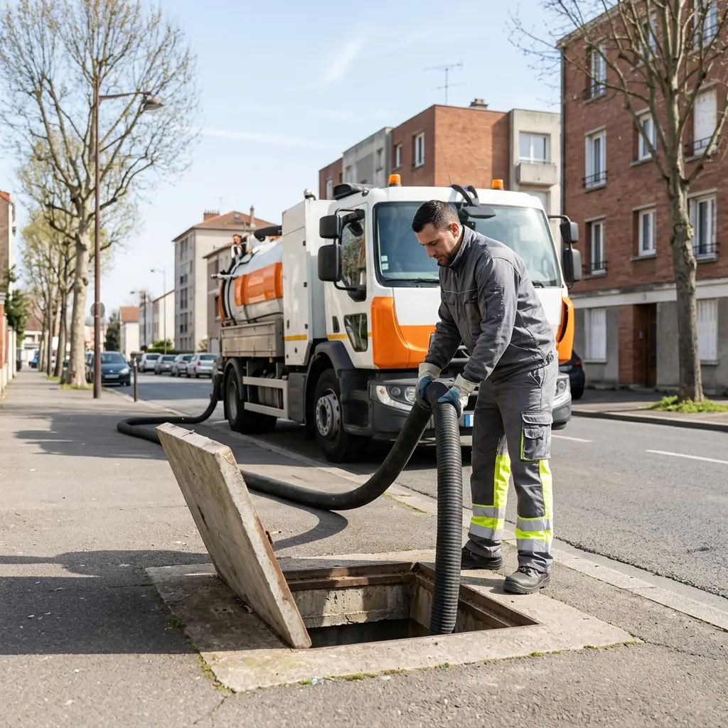 Vidange poste de relevage Bobigny (93000)