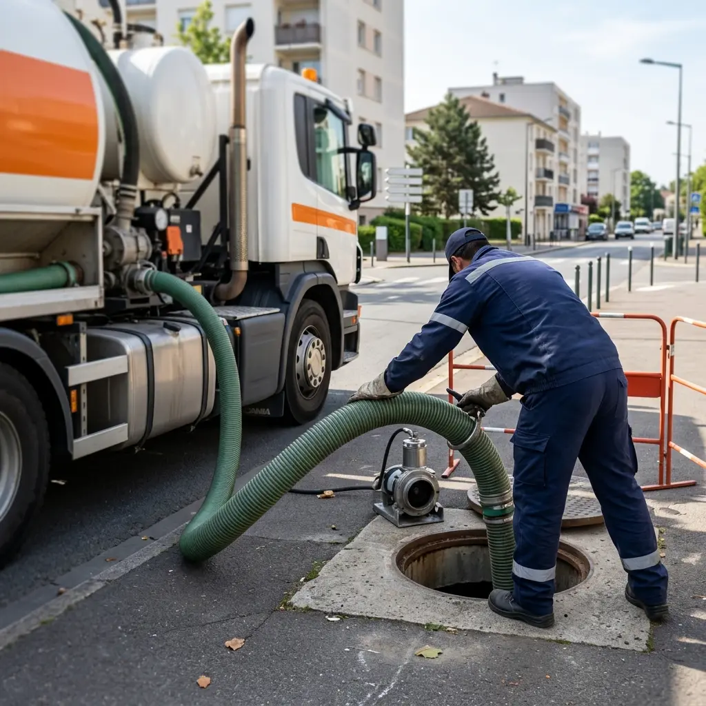 Comment se déroule la vidange à Noisy-le-Grand ?
