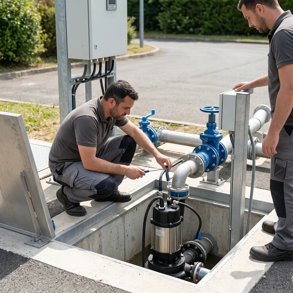 Gagnez en sérénité grâce à notre intervention experte pour votre poste de relevage à Gagny
