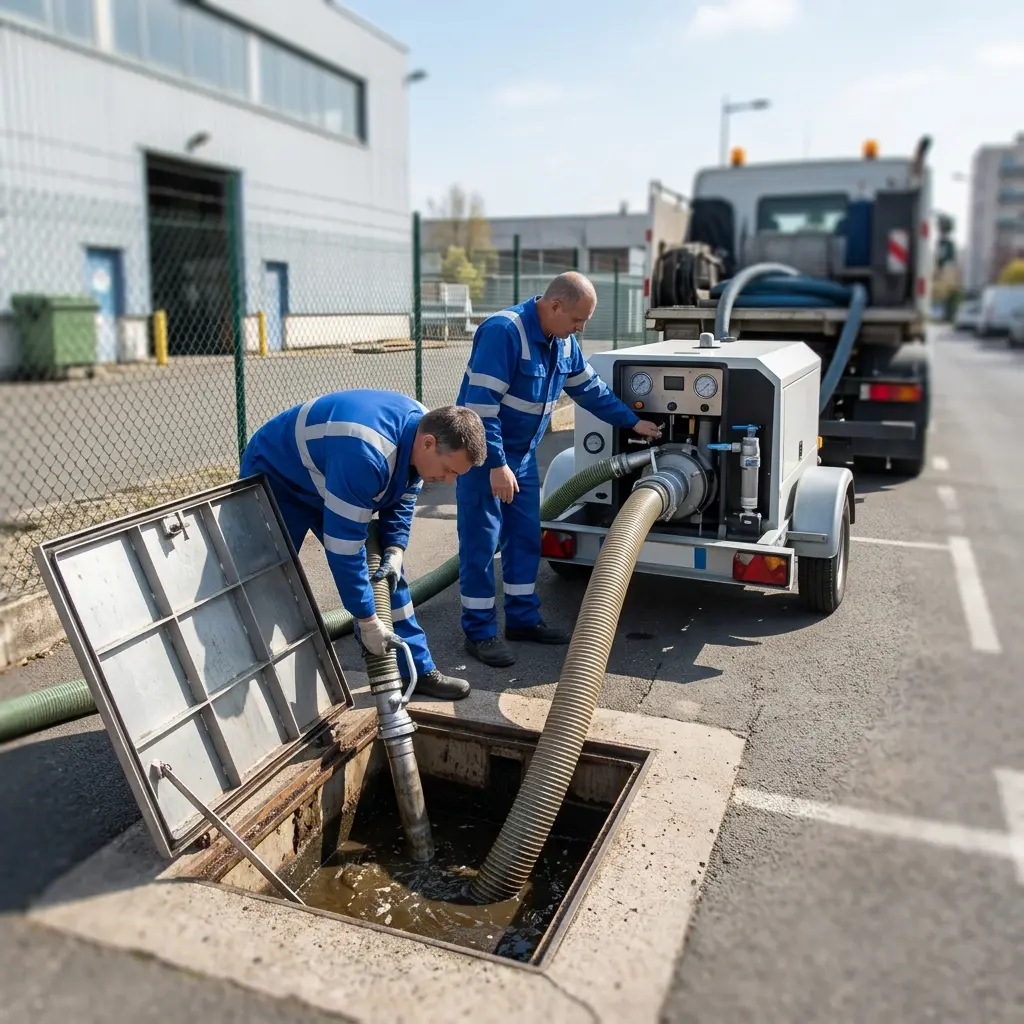 Comment se déroule la vidange à Romainville ?