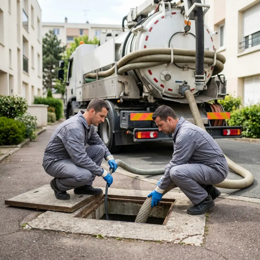 Vidange poste de relevage Les Lilas (93260)