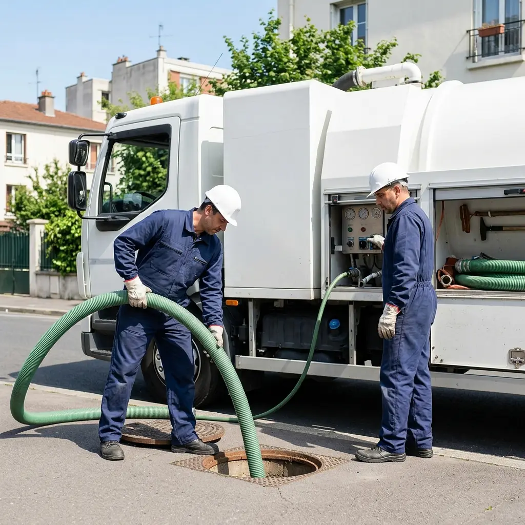 Comment nous réalisons la vidange poste de relevage au Pré‑Saint‑Gervais