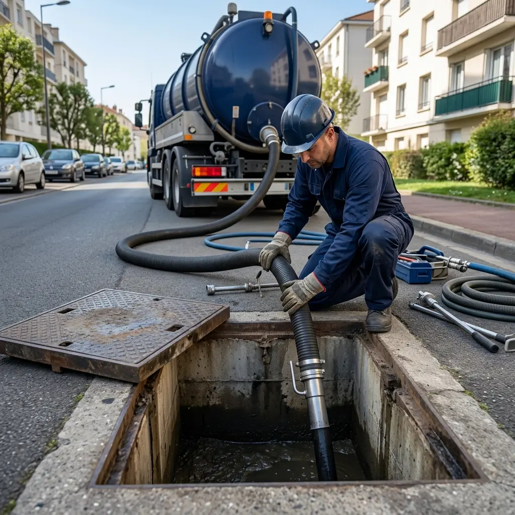 Vidange poste de relevage Le Raincy (93340)