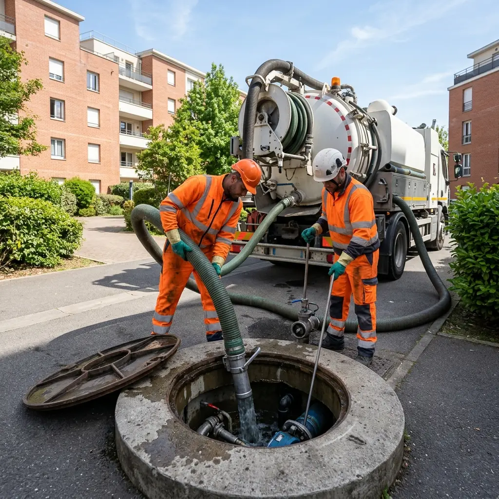 Votre tranquillité d’esprit commence dès la première vidange à Villepinte