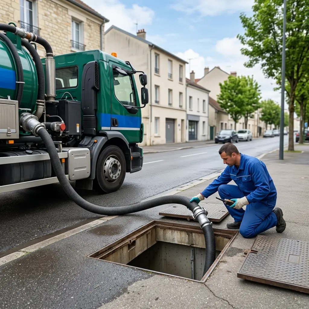 Vidange poste de relevage Villepinte (93420)