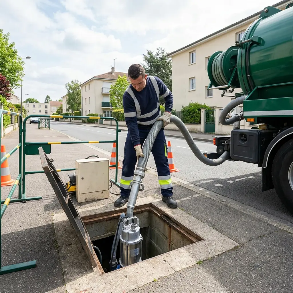 Comment se déroule la vidange à Gournay-sur-Marne ?