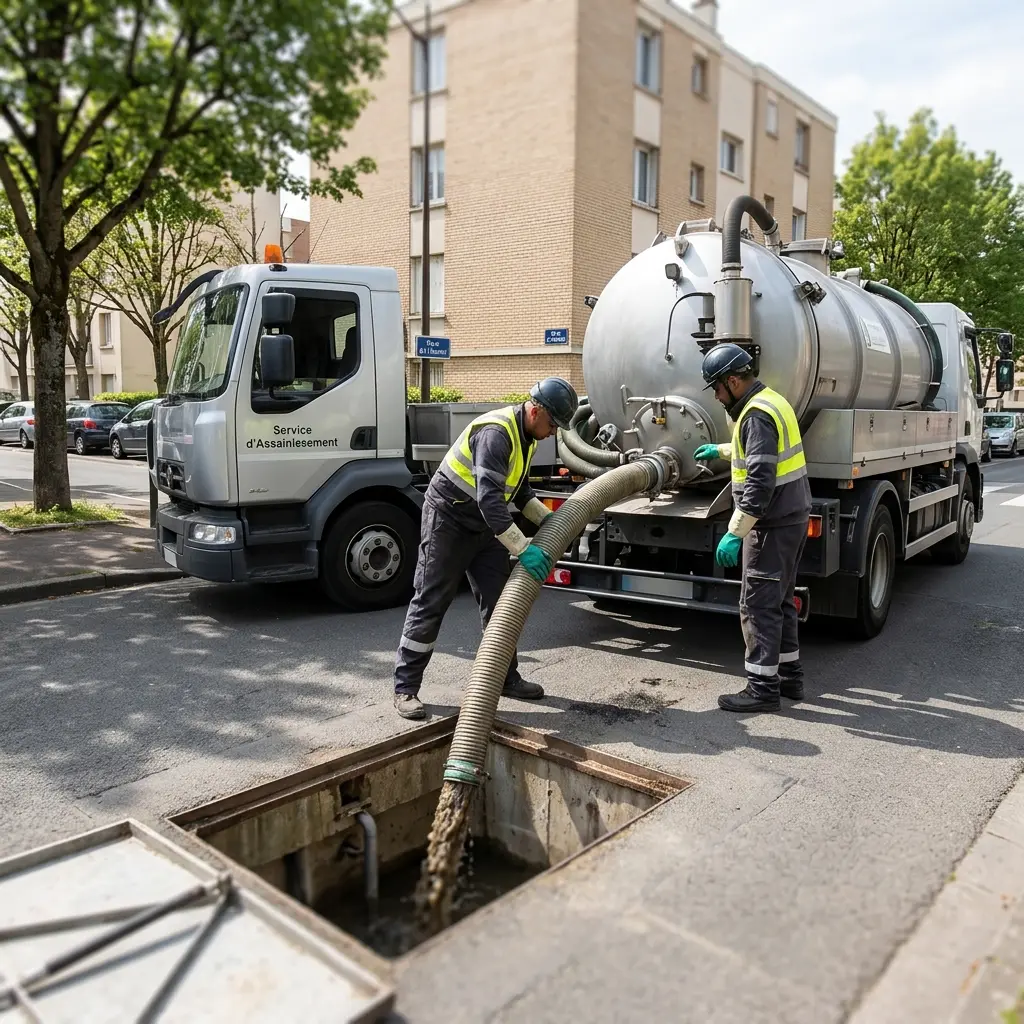 Vidange poste de relevage Aulnay-sous-Bois (93600)