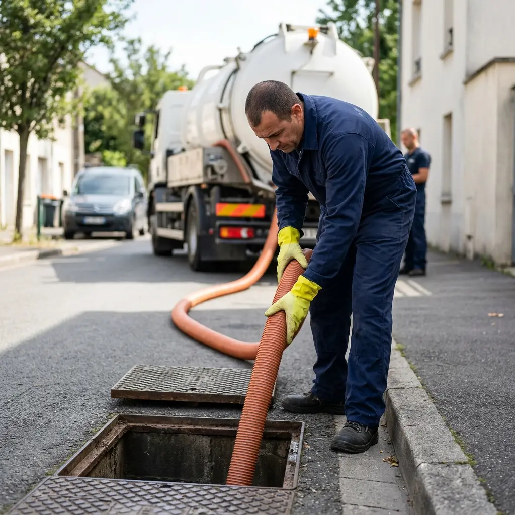 Notre approche technique pour la vidange