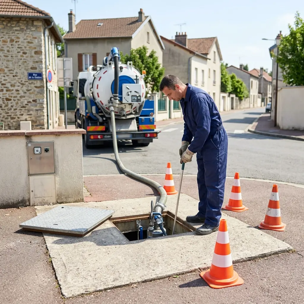 Vidange poste de relevage Arcueil (94110)