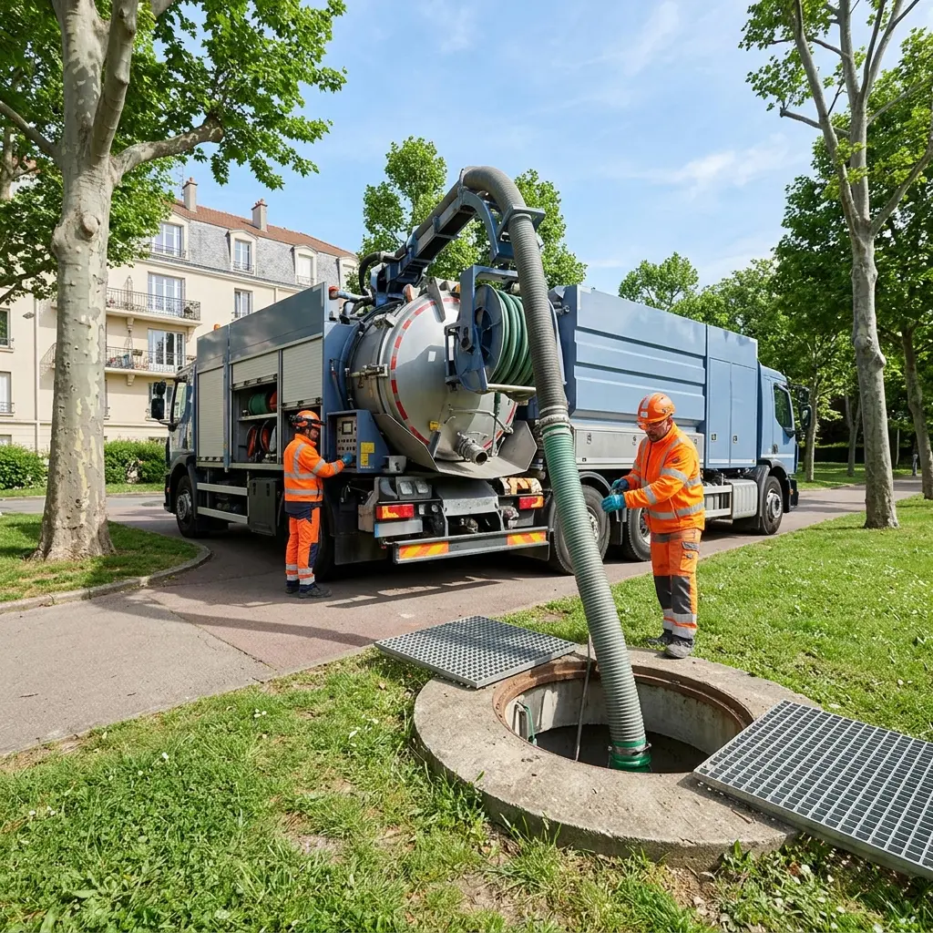 Comment se déroule la vidange d'un poste de relevage à Nogent-sur-Marne ?