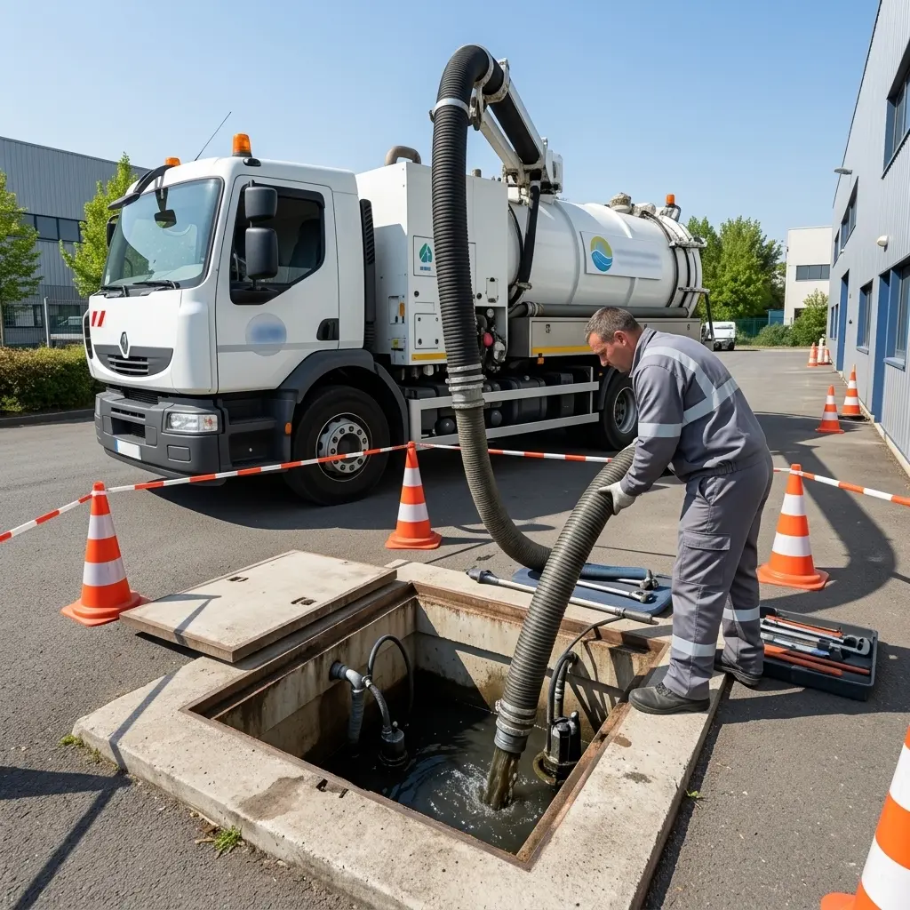 Vidange poste de relevage Orly (94310)
