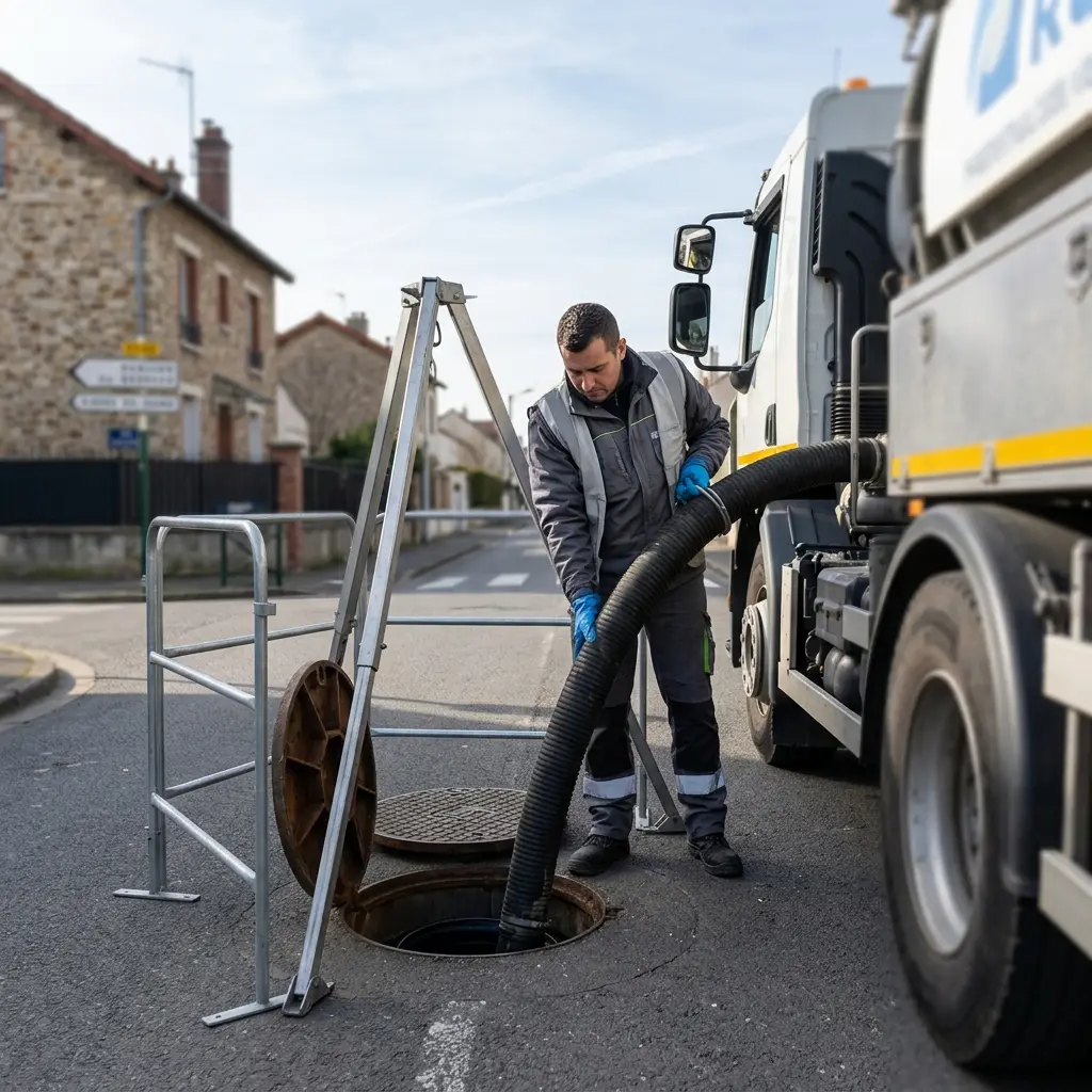Vidange poste de relevage Thiais (94320)