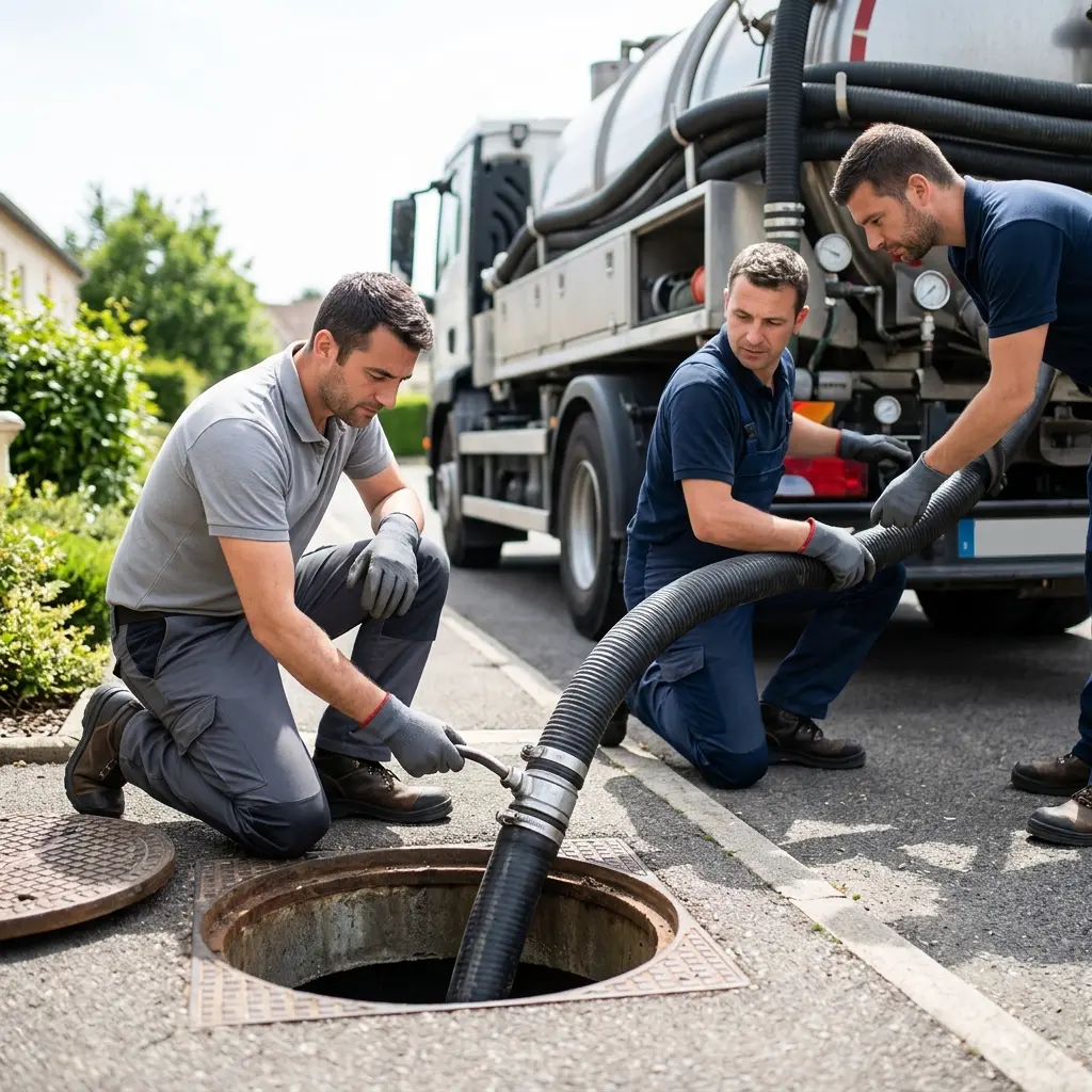 Comment se déroule la vidange à Santeny ?