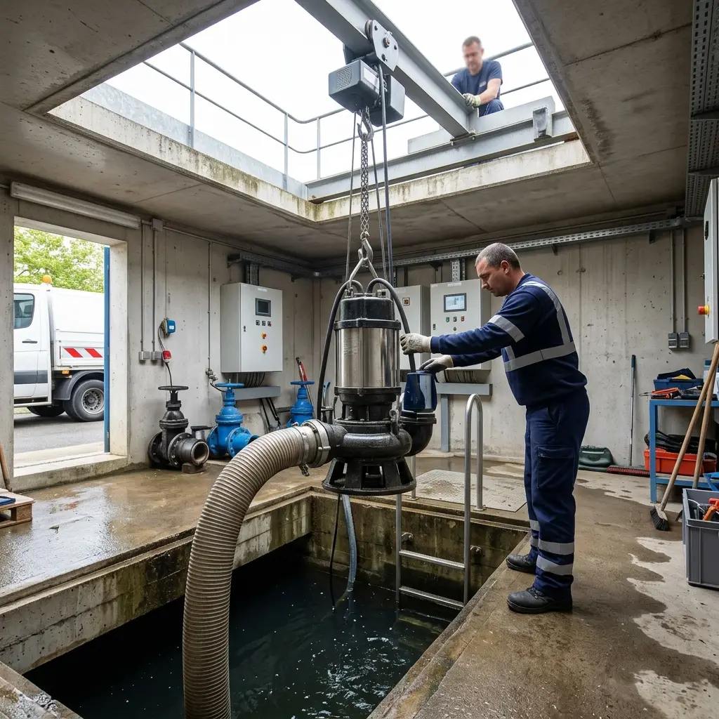 Notre méthode d’intervention pour la vidange poste de relevage à Ormesson-sur-Marne
