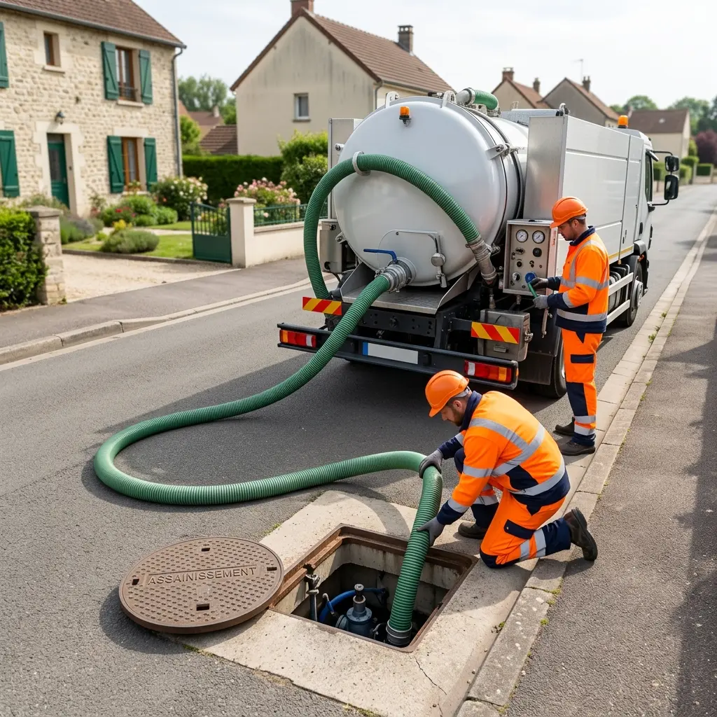 Réaliser les bons gestes avant, pendant et après la vidange poste de relevage à La Queue-en-Brie