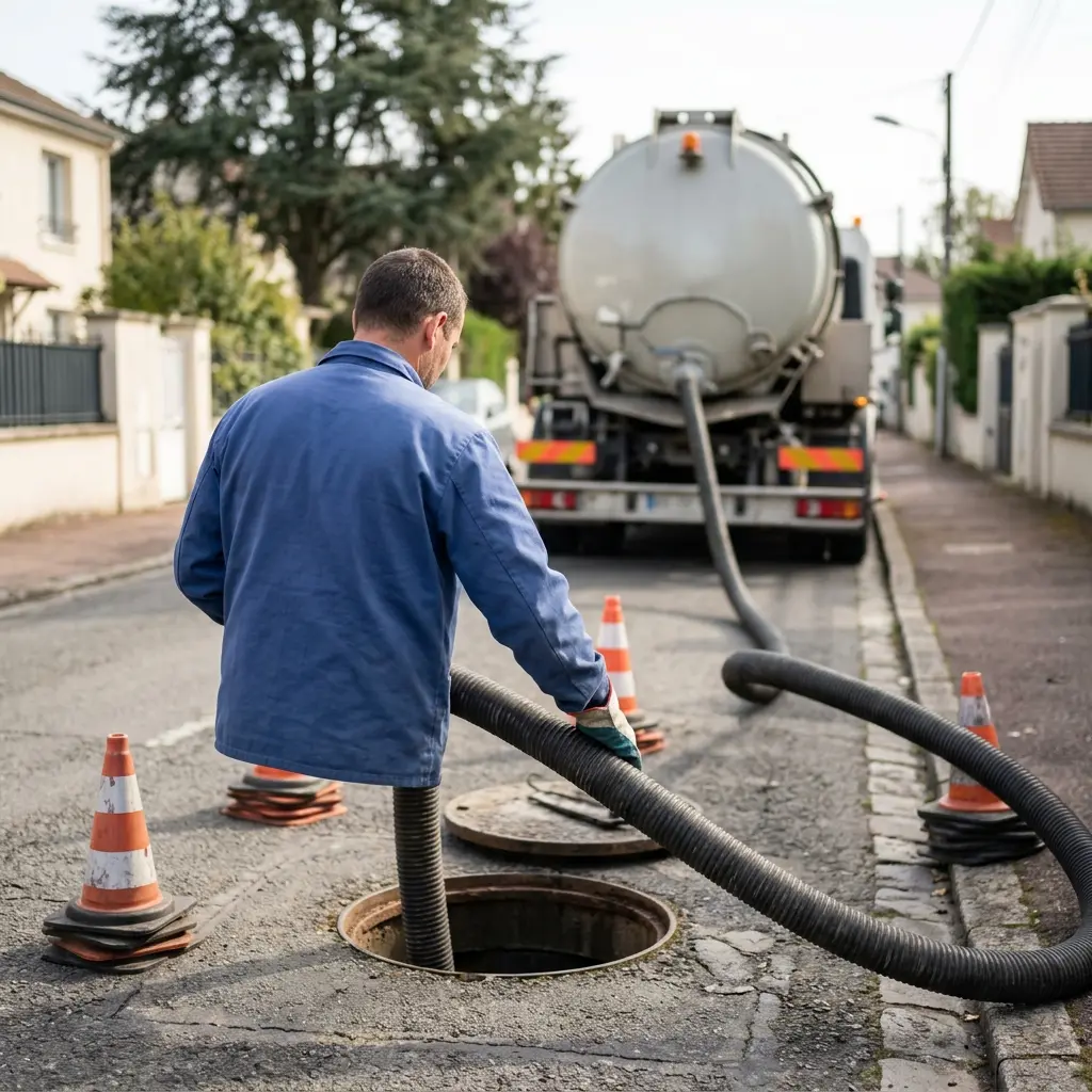 Notre méthode de vidange poste de relevage