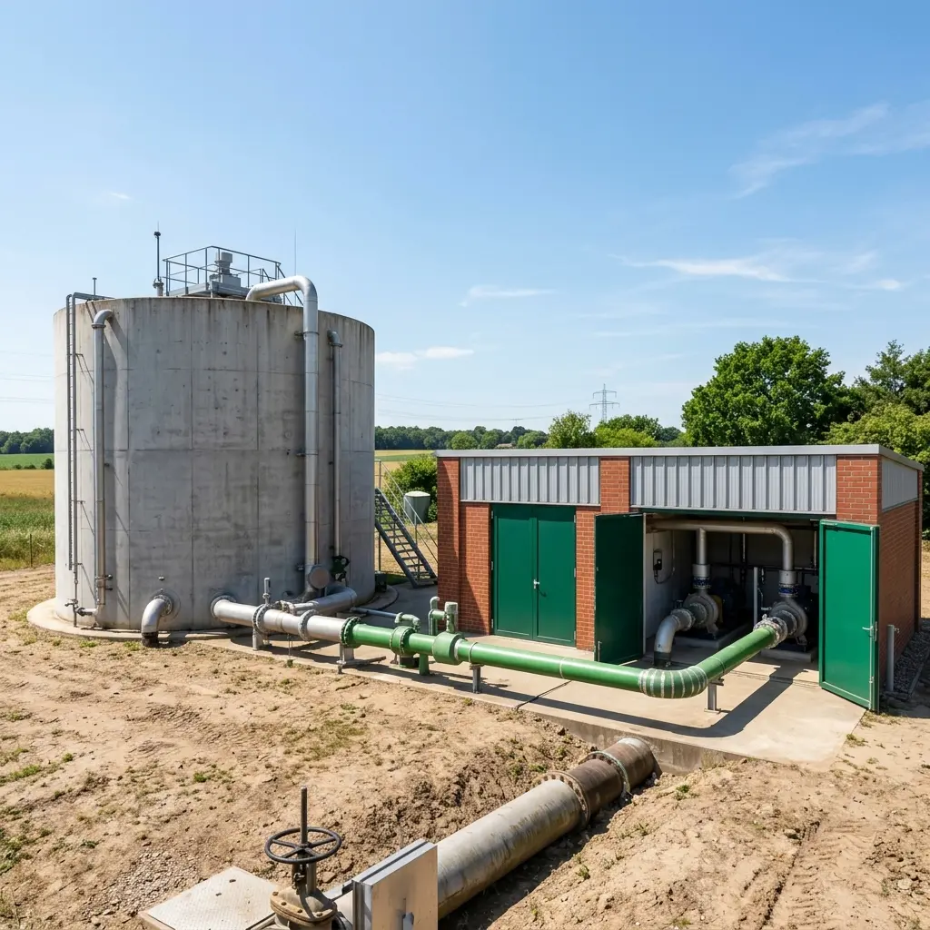 Exploiter le biogaz des boues pour alimenter un poste de relevage : bénéfices et contraintes