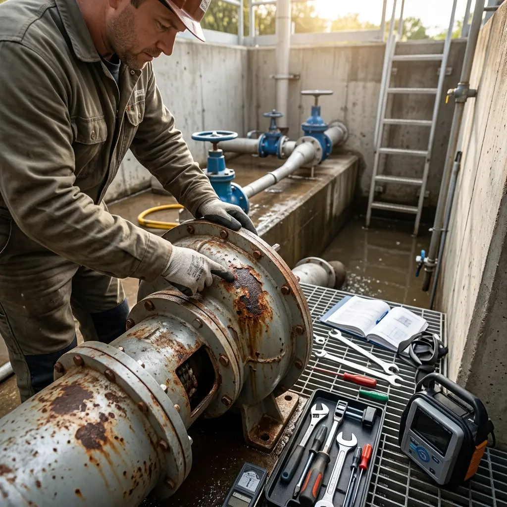 Impact de la corrosion sur les pompes de relevage : prévenir l'usure